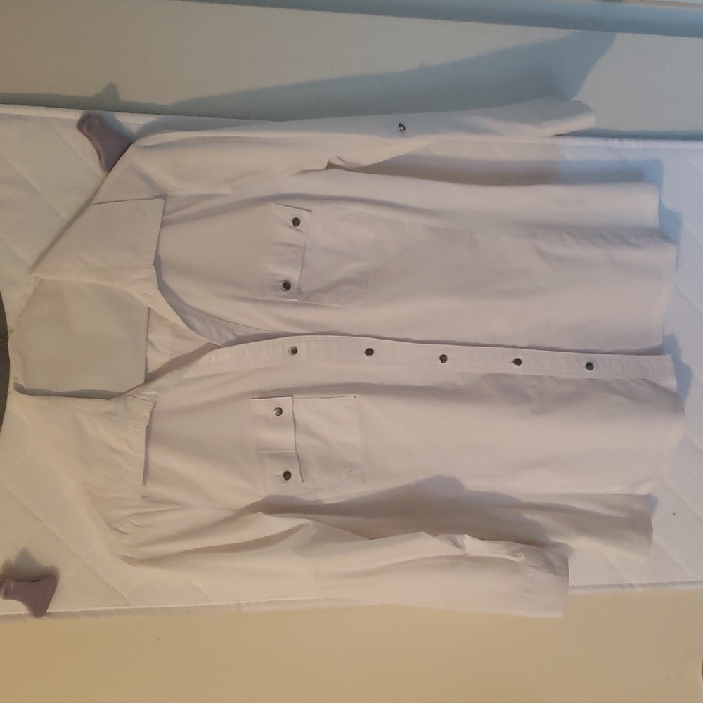 Small White Button Down